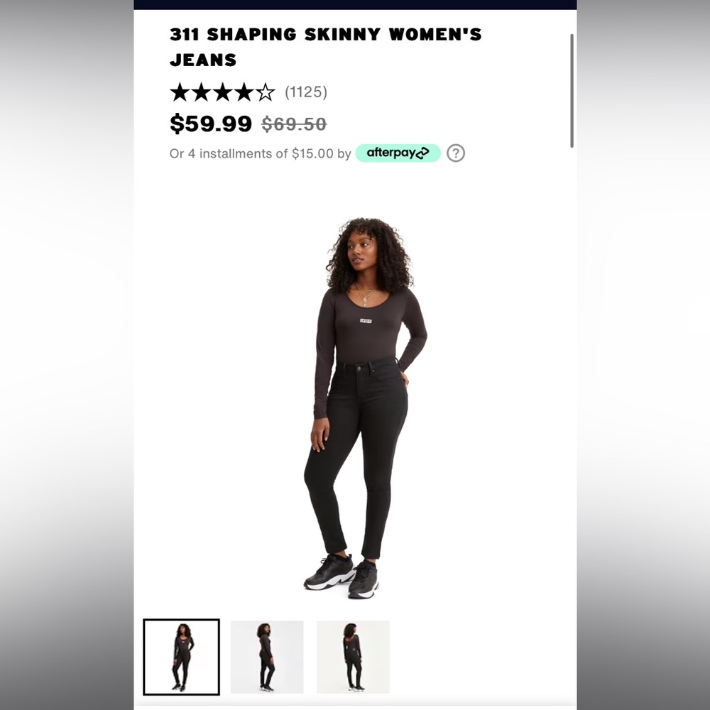 Levi’s 311 skinny jeans